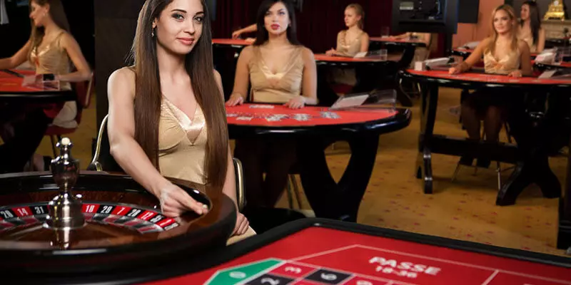 Etichetta al tavolo della roulette