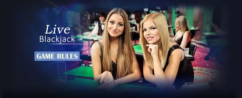 La mossa scommessa Dietro nel blackjack live