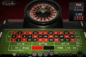 Screenshot di Netent della roulette europea