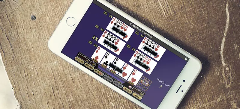 Giocare a video poker su dispositivi mobile