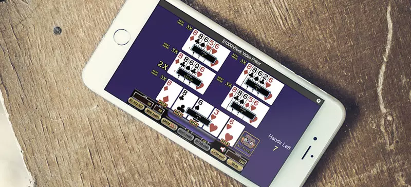 video poker iphone