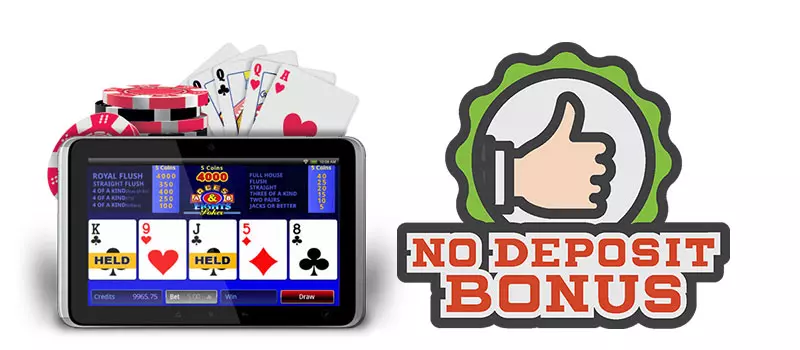 video poker no deposit bonus